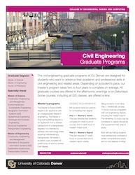 Civil Engineering Msmeng Recruitment Flyer
