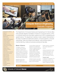 Computer Science Recruitment Flyer