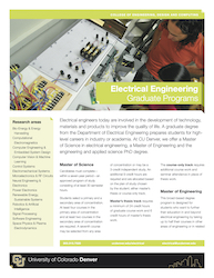 Electrical Engineering Recruitment Flyer