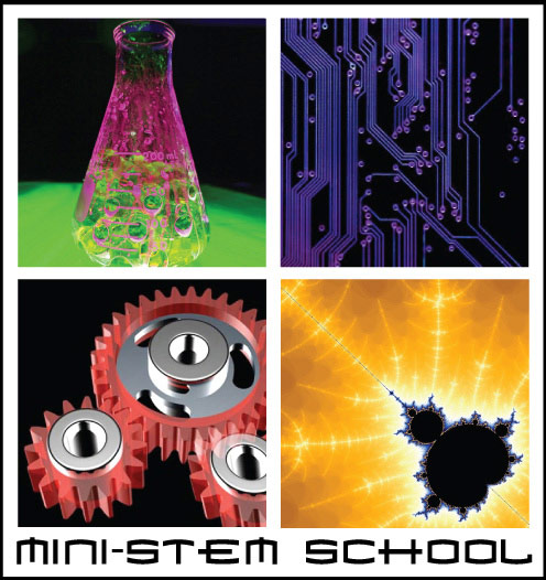 large mini-STEM school logo